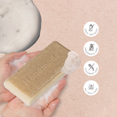 Handmade Oatmeal Facial Soap - 3.5 oz