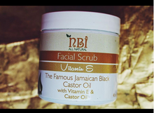Load image into Gallery viewer, Facial Scrub with Blend of Sugar, Salt, Organic Oils and Vitamins - NBI All Natural
