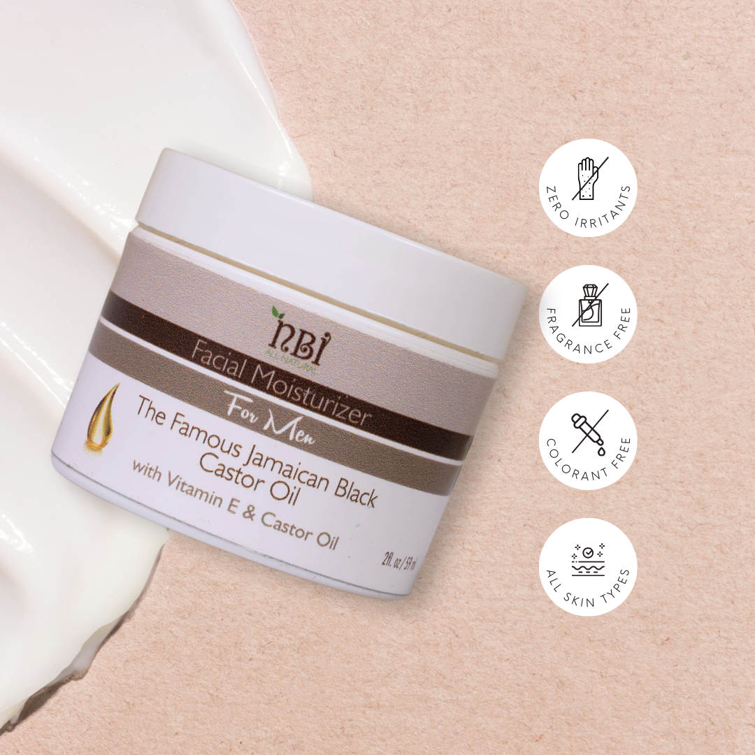 Men's Facial Moisturizer - Blend of Natural Ingredients - 2 oz