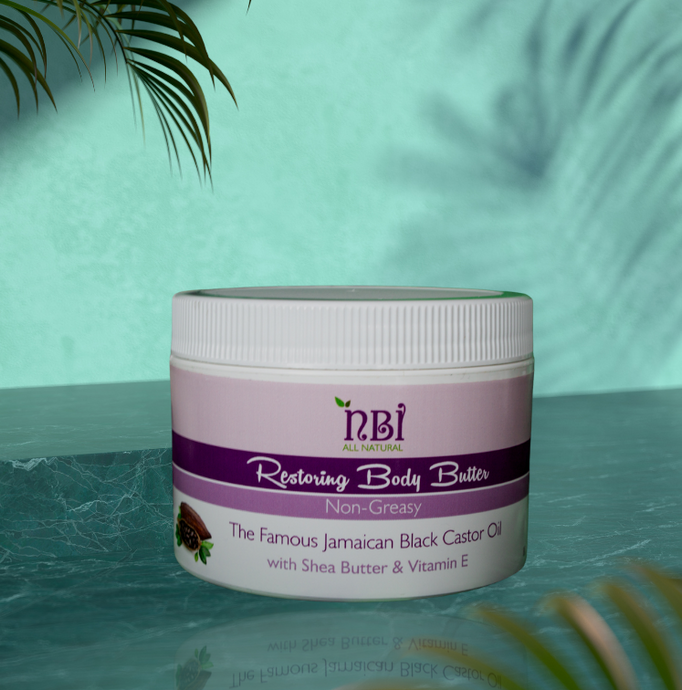 Restoring Body Butter - With Reparing Oils, Organic Butters and Vitamin E - NBI All Natural